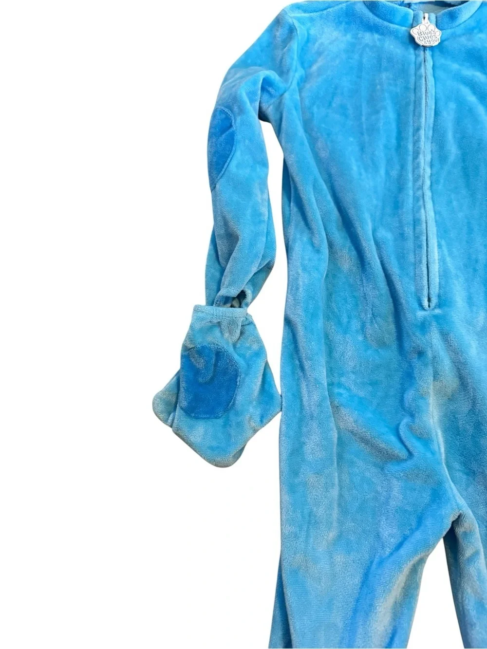Toddler Blues Clues Halloween costume with hood EUC Size 2T